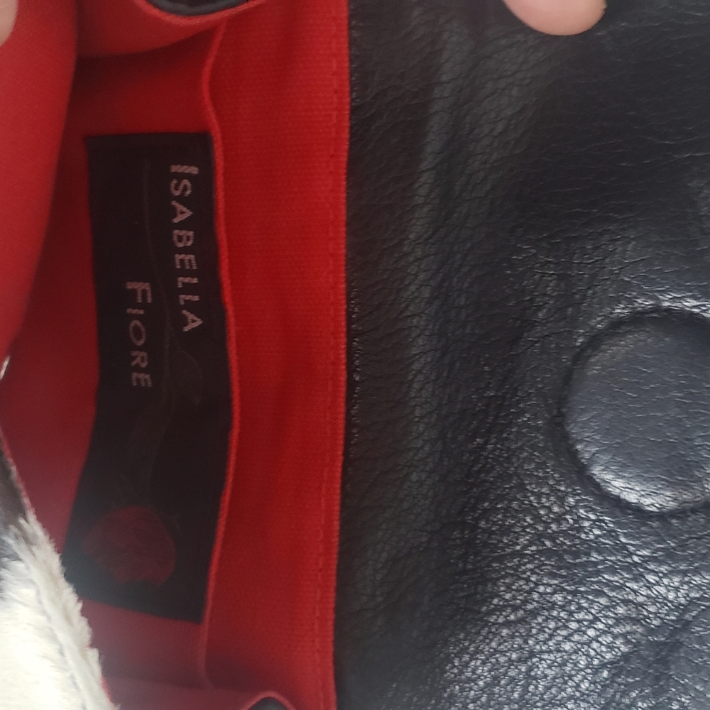 Isabella Fiore real calf skin purse - Picture 6 of 8